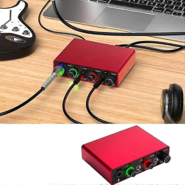 Focusrite Scarlett Solo 3. generation USB-lydgrænseflade til optagelse