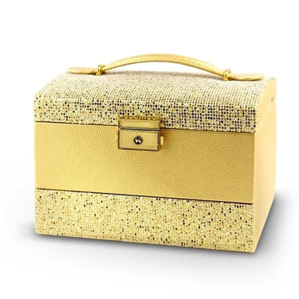 Luksus Smykkeskrin MS-705 Massido, Guld