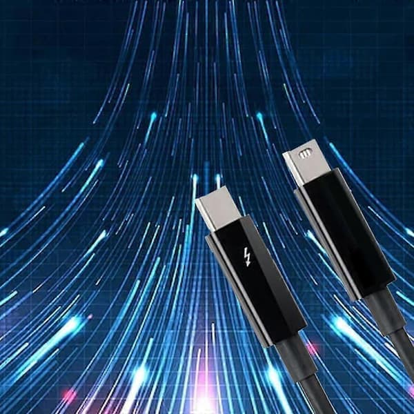 Ægte Thunderbolt 2-kabel 20 Gbps Han til Han til Apple MacBook Pro Air Mini iMac