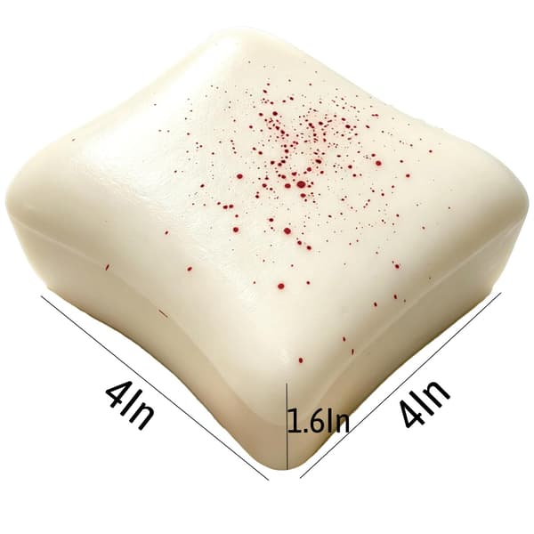 Nkde vitt rostat bröd långsamt stigande dumpling squishy smör klämleksak White Bread Butter Squishy -1pcs