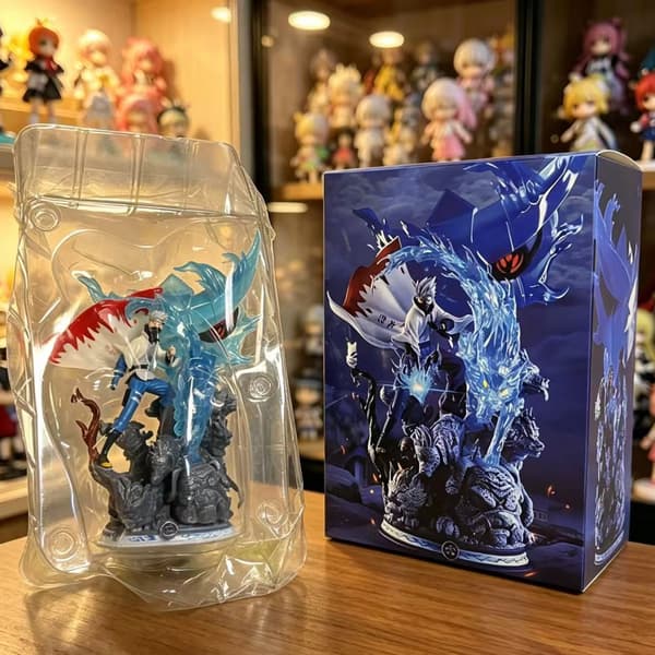 Naruto Kakashi 6. Hokage Figur Anime Model Skrivebordssamling
