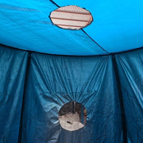 Trampolinskydd Markis Solskyddstält 14FT-8