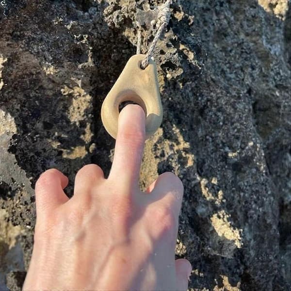 Trä Mini Klätterbräda, Bärbar Fingertränare, Robust Greppförstärkare