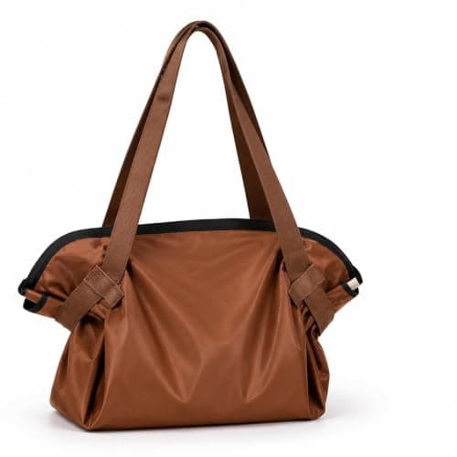Konvertibel picnictaske og måtte, sammenfoldelig organizer, 100 cm (brun) Brown