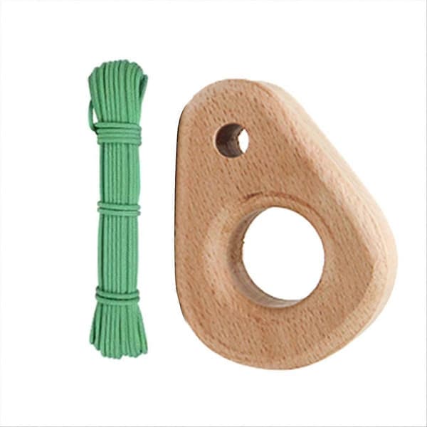 Træ Mini Klatre Hangboard, Bærbar Fingertræner, Robust Grebsforstærker