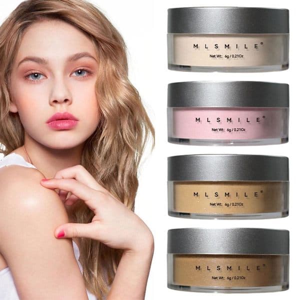 Makeup Setting Powder Løs Setting Transparent Ansigts Pudder Make Up B0W2 03# 6g 03# 6g