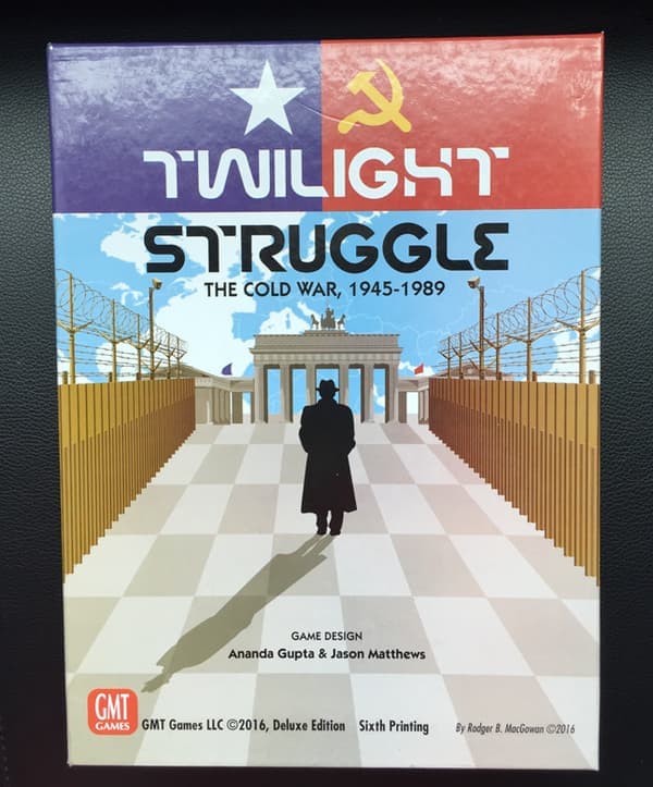 Hjemmefest brettspill Twilight Struggle Cold War Hot Battle