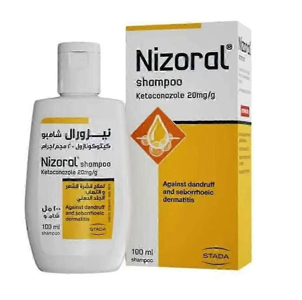 2025 Nizorall Shampoo hilseenestokäsittely estää hilsettä 100 ML 1pc