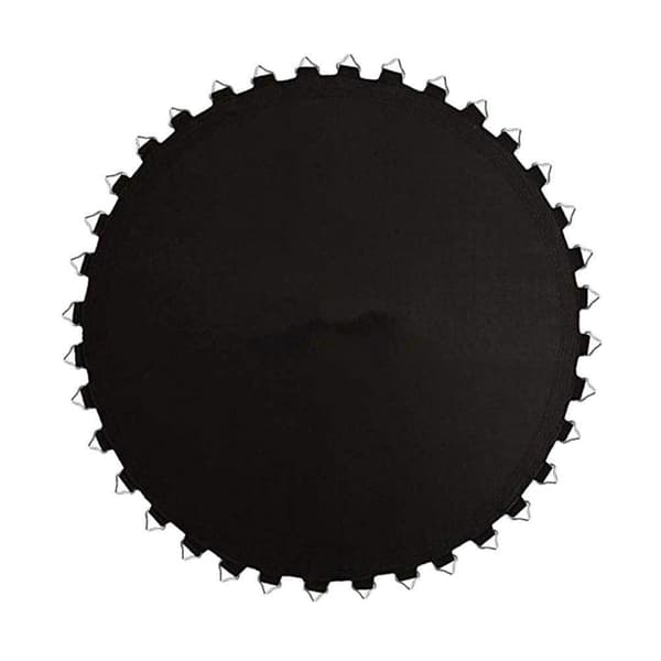 Trampolinmåtte, udskiftningsmåtte til 6ft/8ft/10ft/12ft/13ft/14ft/15ft/16ft rund trampolin Black 8FT48buckles