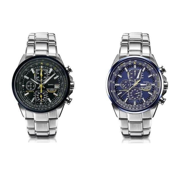 Citizen Eco - Drive Promaster Skyhawk Blue Angels Ur 45mm Sort - WELLNGS til Mænd