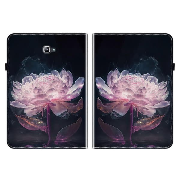Krystaltekstur Malet Læder Tablet Etui - Perfekt til Samsung Galaxy Tab A 10.1 2016 For Samsung Galaxy Tab A 10.1 2016