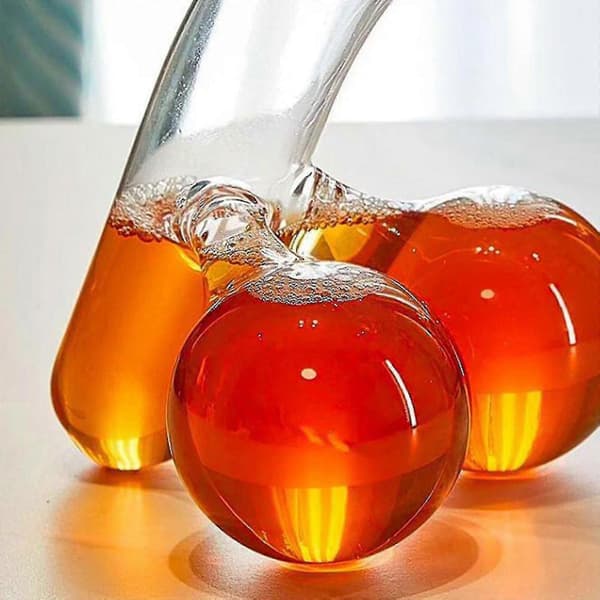 650ml Whiskyglaskaraffer, Alkohollagring