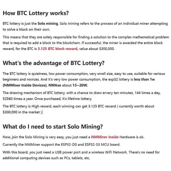 Nmminer Nerdminer V2 Hashrate 1000KH/S ESP32 2,8 tommer Smart Display Krypto Solo Lotteri Bitcoin ESP3 Kvalitetsgaver