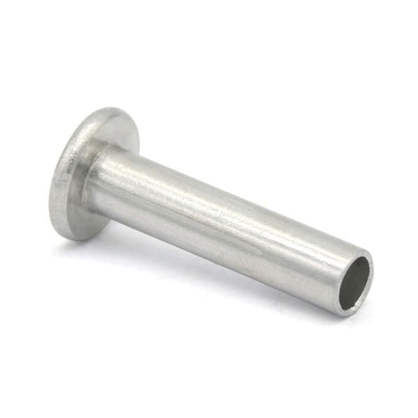 100 stk. Aluminium fladhovede semi-rørformede nitter M2 X 10mm M2 x 10mm M2 x 10mm