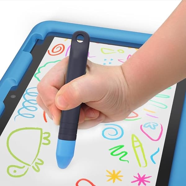 Amazon Børnevenlig Tablet Pen med Snor, 2-delt Sæt blue