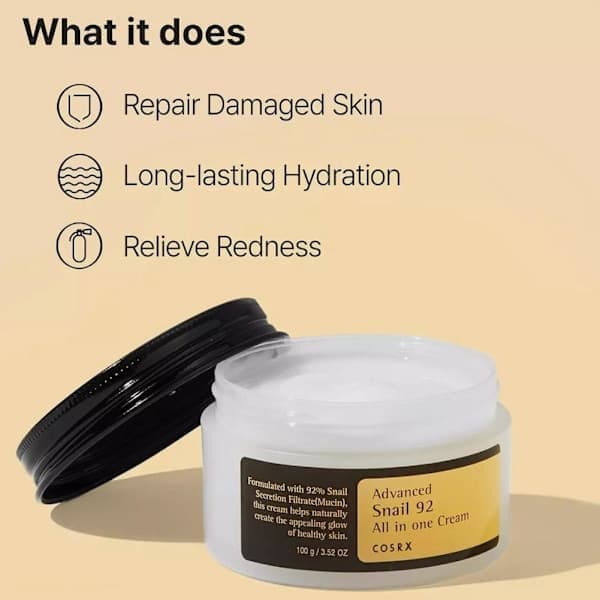100 ml Advanced Snail 92 All in One Cream AU