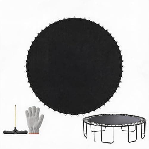 Trampolin udskiftningsmåtte, trampolin springmåtte til 12/14/15 fod rund ramme