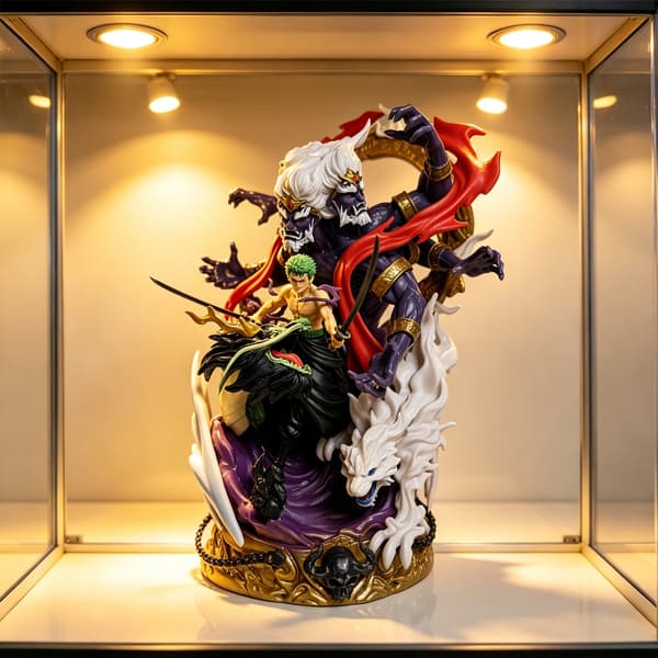 One Piece Roronoa Zoro Enma GK Figur Anime Statue Model Gave