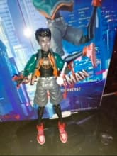 Threezero Spider-Man Across the Spider-Verse Miles Morales Hyper Articulated Figur Miles Stand