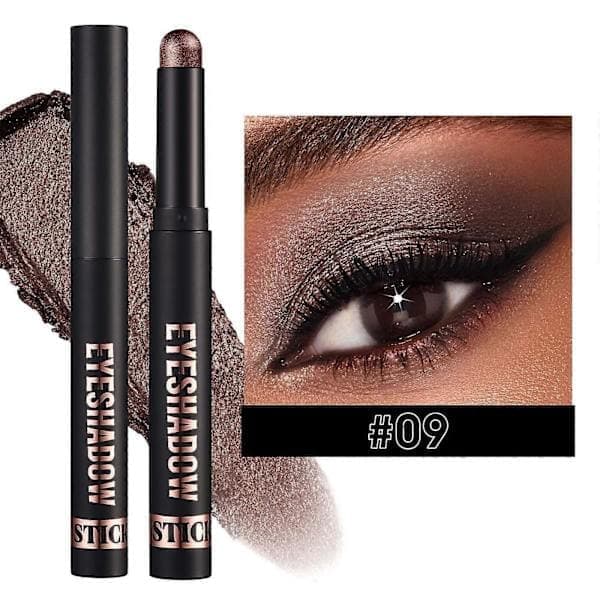 Ögonskuggsstift, långvarigt krämögonskuggsstift, matt ögonmakeup, 2g