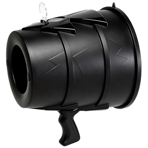 Luftkanonlegetøj til voksne Håndholdt Enkelt Skud Luftkanon Blaster, Sort One Size Black