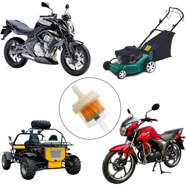 10-pakning drivstoffiltre for gressklippere mopedfiltre