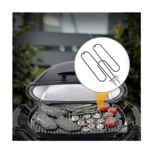 Til Weber Q240 Q2400 Serie Grill Erstatningsvarmeelement Delnummer 70127