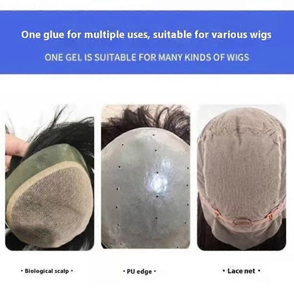 Peruukin liima tupee liima hiusten korvausliima lisäkosteus 1pc