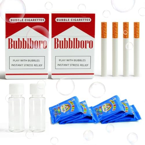 Bubbelcigarettpaket Bubbelmaskin Stressavlastningsleksak