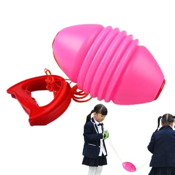 Zòom Båll Spill - Strand Foreldre-Barn Interaktiv Håndtrekksball pink