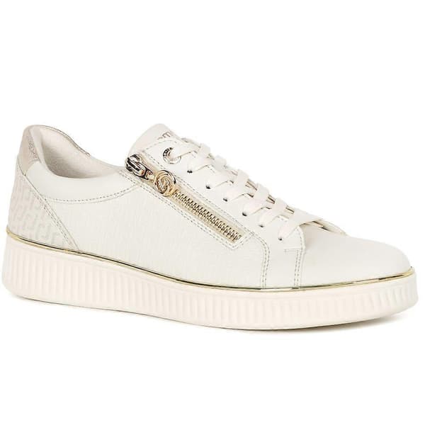 Remonte Patter joggesko for kvinner Off White 4 Uk/37 Eu
