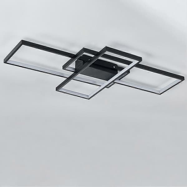 Livingandhome Modern Rektangulär LED Taklampa