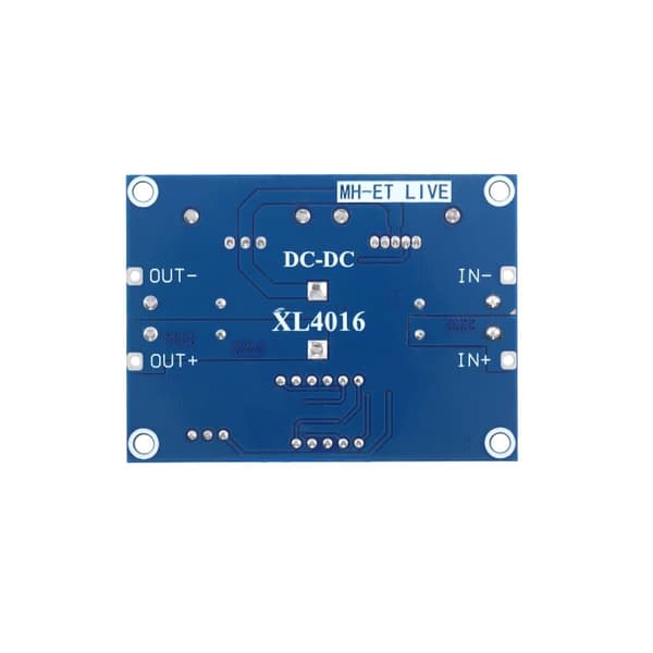 2 stk. XL4016 DC-DC Buck Converter Modul, 8A Justerbar Step Down Strømplade med Høj Strøm til Batterier, Motorer og LED'er 8A Digital display