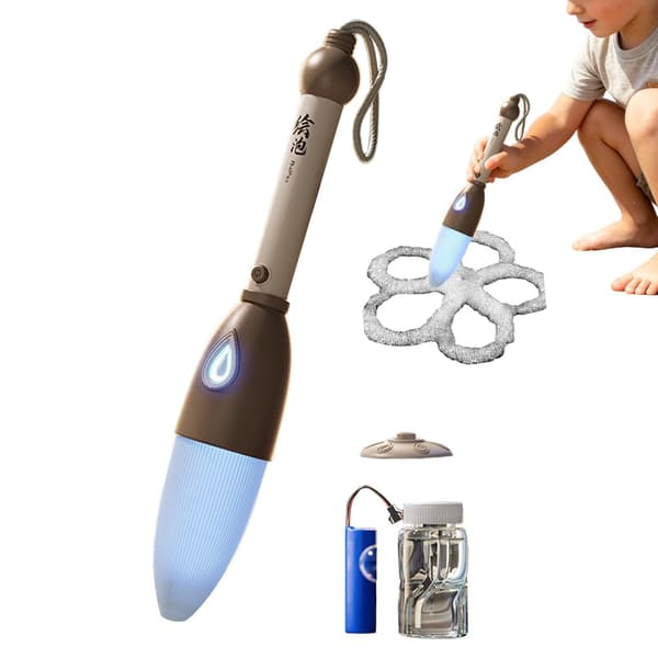 Bubbel Skulptör Penna Utomhus Målarleksak Brown