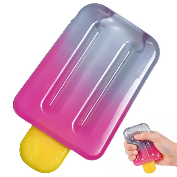 Is Squeeze Squishy, Sommer Sensorisk Stressaflastning Squeeze Squishy, Blødt Sensorisk Fidget Legetøj til Stress- og Angstaflastning, Fødselsdagsgave &