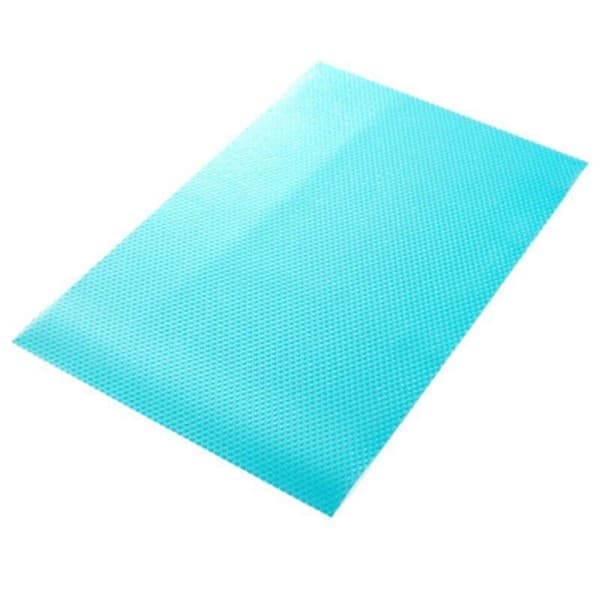 4-pack kylskåpsmattor, smutsavvisande, tvättbara, mögelresistenta, klippbara, kylskåpsmattor