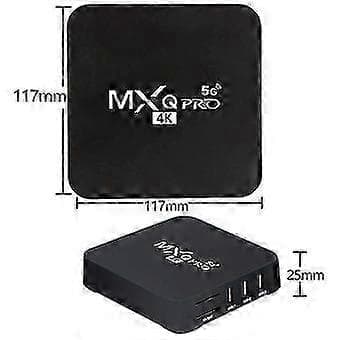 För Smart TV Box Android TV Box, 4k HDR Streaming Media Player, Core
