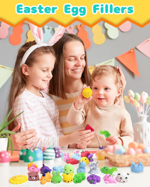 30-pack Kawaii Squishy Leksaker, Fidget Partyfavörer för barn 3-5, 4-8, 8-12 30 Pcs
