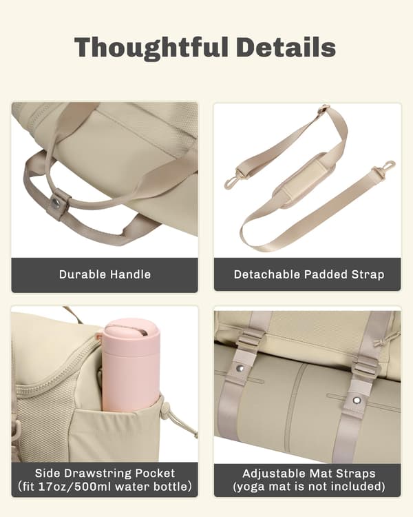 Motion Mini Gymbag Liten Crossbody Dansebag 13L Kamel Camel