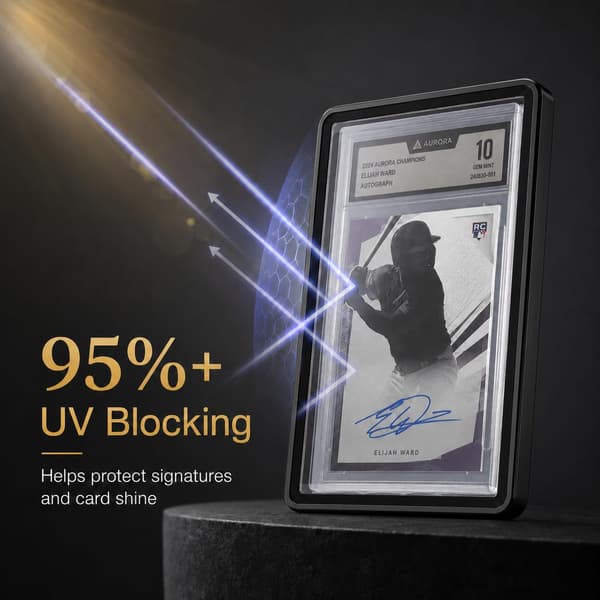 PSA Slab Case, Magnetiskt 9-punktslås Display Protector, Svart Black