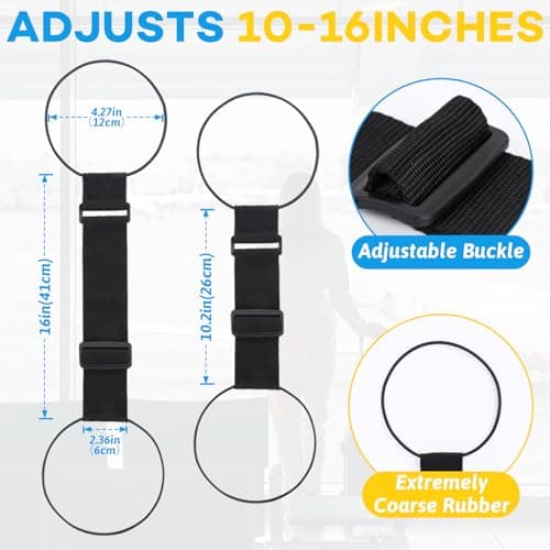 6-pak justerbare multifunktionelle bagageforbindelsesremme til kufferter Luggage Straps - 6PCS
