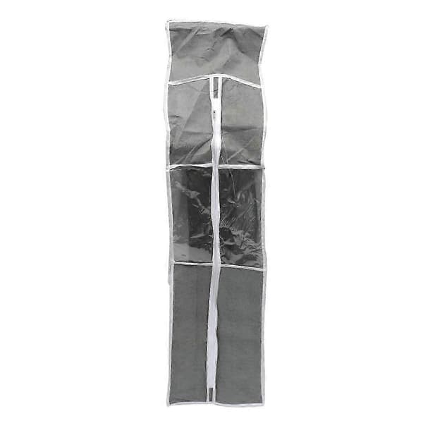 2-pack grå dammtäta hängande klädöverdrag
