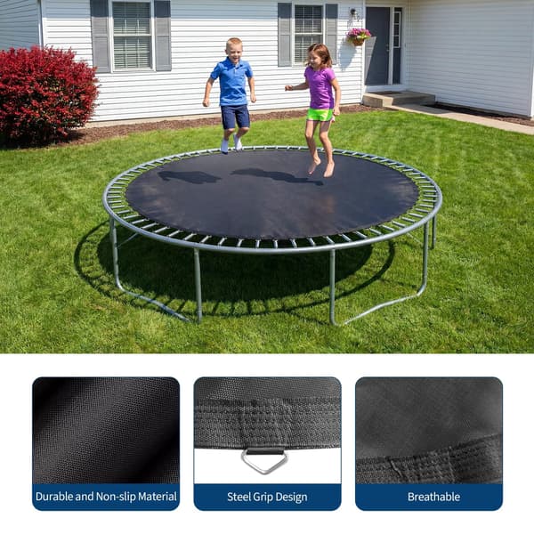 Trampolin udskiftningsmåtte, trampolin springmåtte til 12/14/15 fod rund ramme