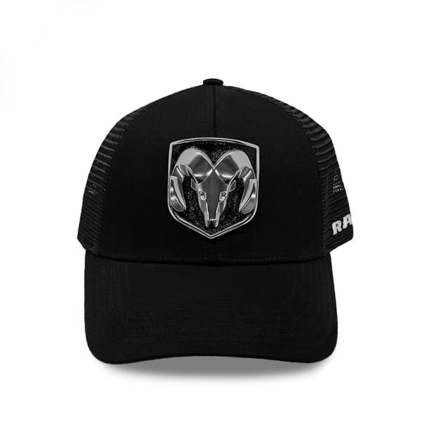 Dodge Ram Logo 3D Patch Justerbar Trucker Hat