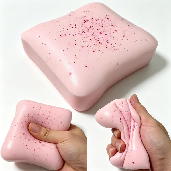 Nkde vitt rostat bröd långsamt stigande dumpling squishy smör klämleksak White Bread Butter Squishy -1pcs