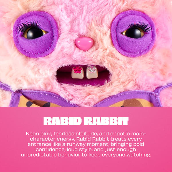 Fuggler Baddies Fuggs 9 tommer (Rabid Rabbit) af ZURU Rabid Rabbit