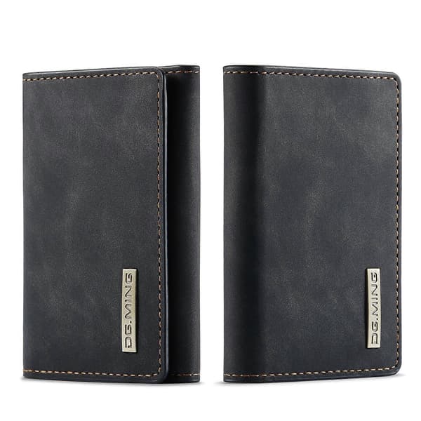 DG.MING M1-serien 3-fold lommebok med flere kort Black