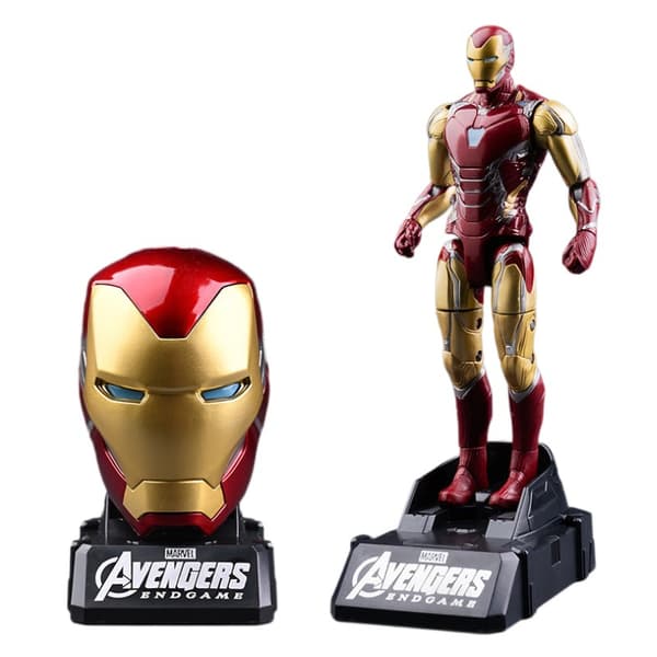 Marvel Iron Man Avengers Spider-Man Figur Officielt Samlerlegetøj Alder 18+