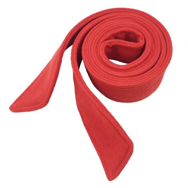 Damullkappa Bälte, Midjebälte, Brett Midja Mångsidig Trenchcoat Lång Nog för Kappor Röd Röd red