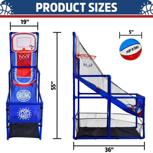 Pop-A-Shot Lil' Pop | Lasten ja taaperoiden sisäkoripallopeli